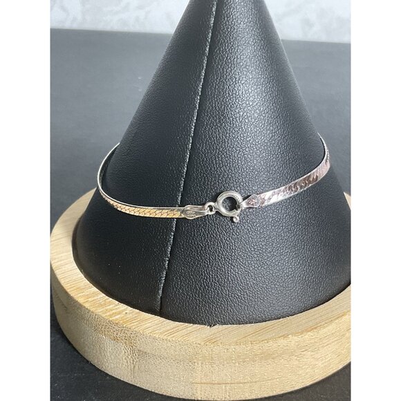 Marked 925 Bracelet Snake Chain Women or Men - Picture 3 of 5